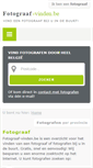 Mobile Screenshot of fotograaf-vinden.be